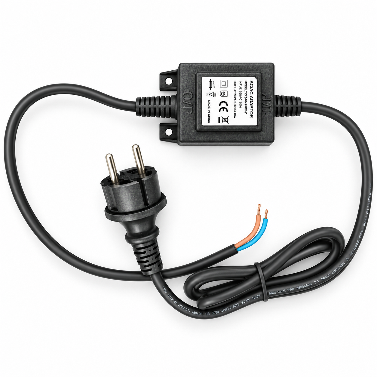 24V/15VA AC-AC Plug-in Transformator - Geaard